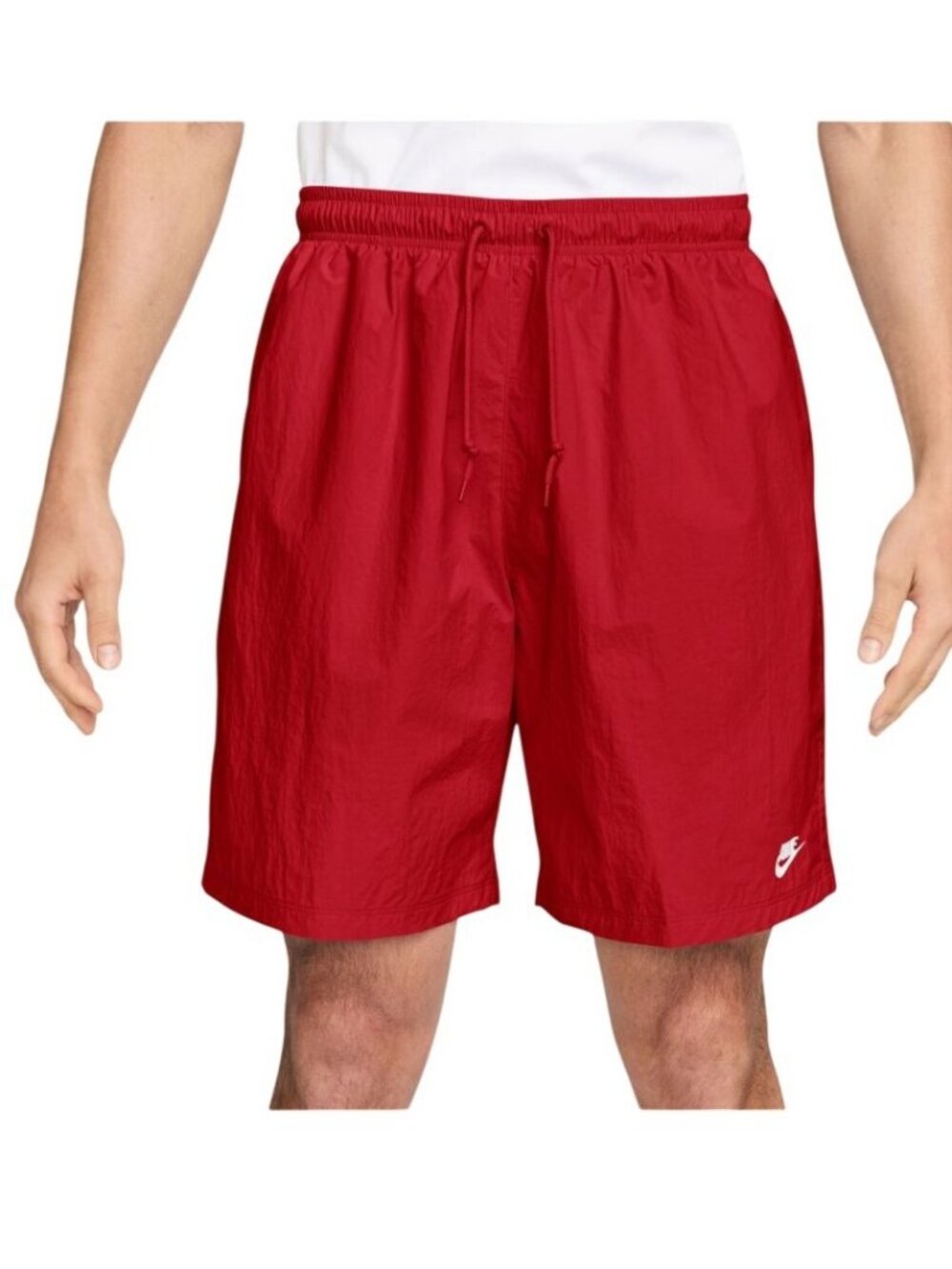Nike Men's Club Sport Shorts Lined Red Size L NEW WITH TAGS!
